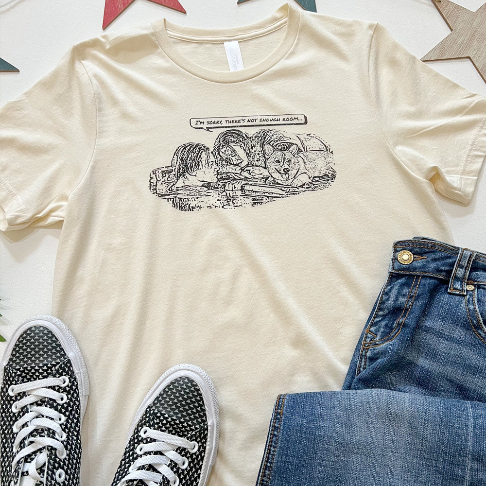 Corgi Life Raft Short Sleeve Tee Shirt