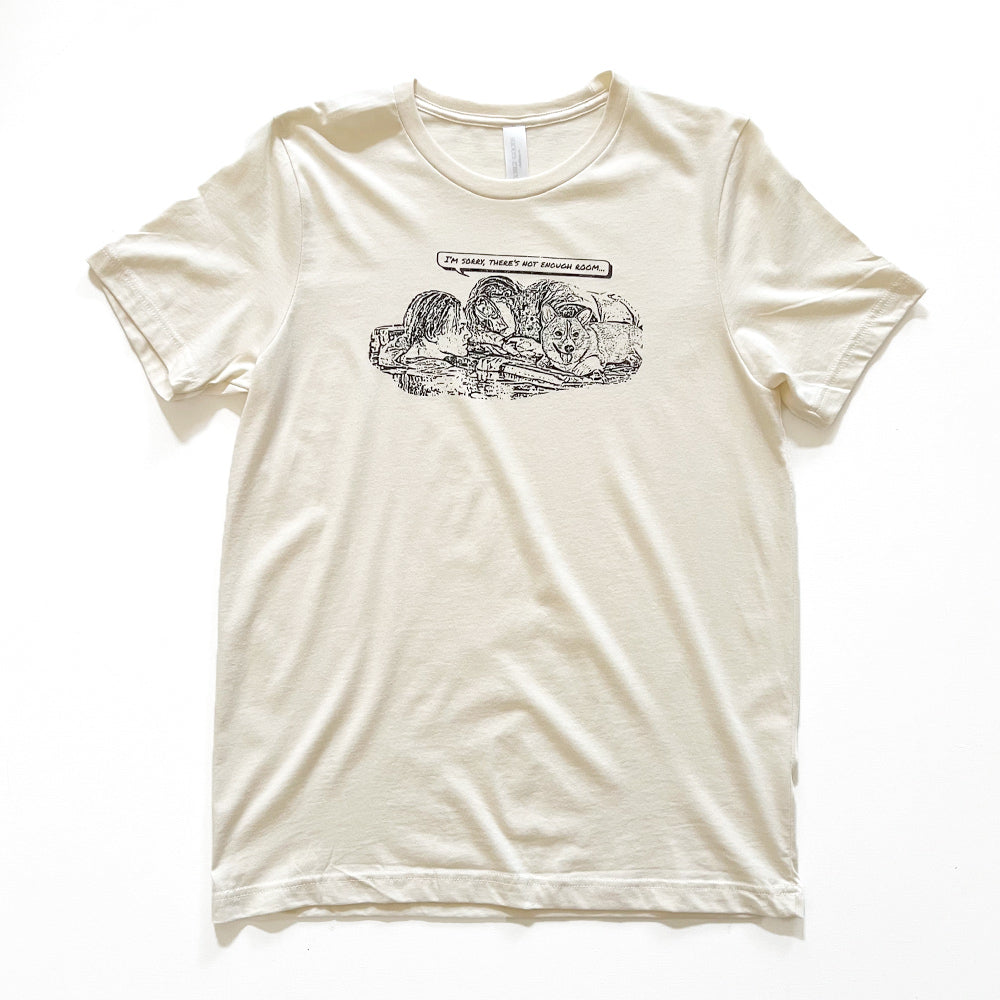 Corgi Life Raft Short Sleeve Tee Shirt