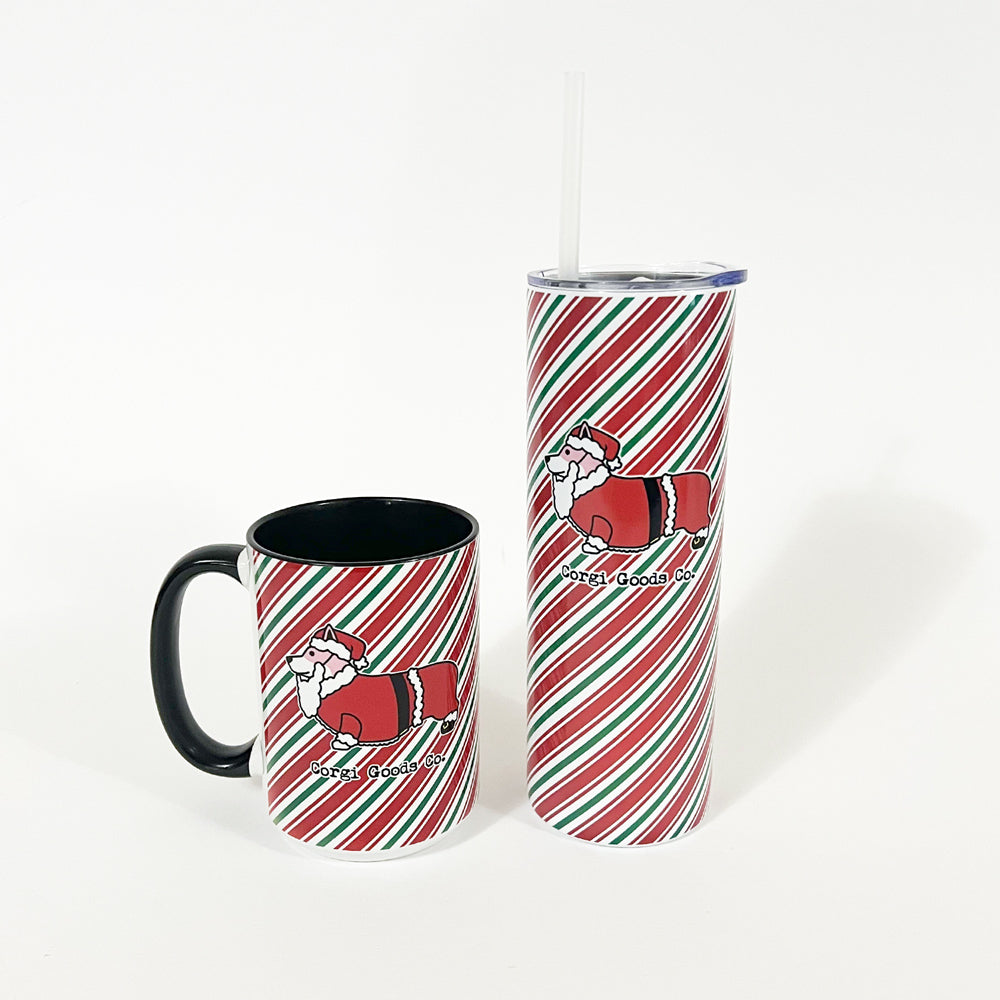 Corgi Mall Santa Jumbo Mug