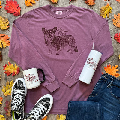 "NEW" CG Vintage Sidekick Logo Long Sleeve Tee Shirt