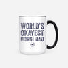 CG World's Okayest Corgi Dad Jumbo Mug