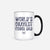 CG World's Okayest Corgi Dad Jumbo Mug