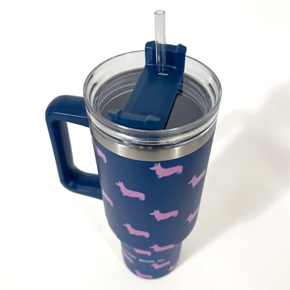 Signature Pink Logo 40oz Tumbler