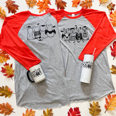 CG Corgi Tricks for Treats II 2024 3/4 Sleeve Tee Shirt