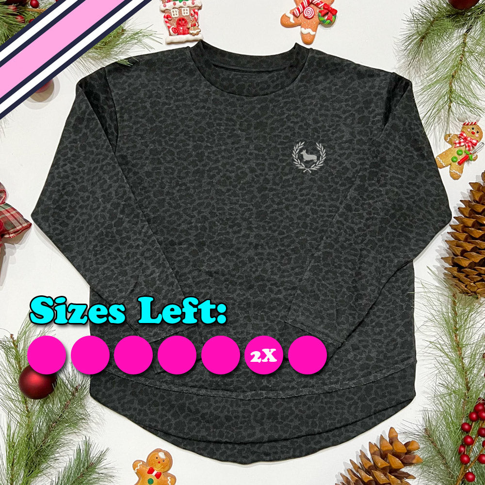 CG Varsity Logo Ladies Fleece Sweatshirt (2XL only)