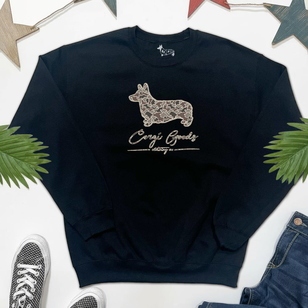 Corgi Signature Series Duck Camo Sweatshirt