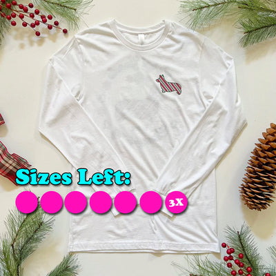 "NEW" CG Christmas Home Tee Long Sleeve Tee Shirt