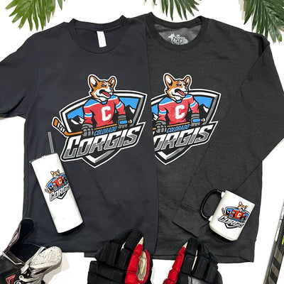 Colorado Corgis Hockey Tee Shirt