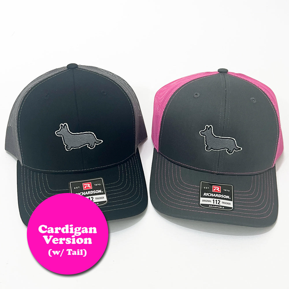 Signature Dark Logo Trucker Hat (Cardigan w/Tail)