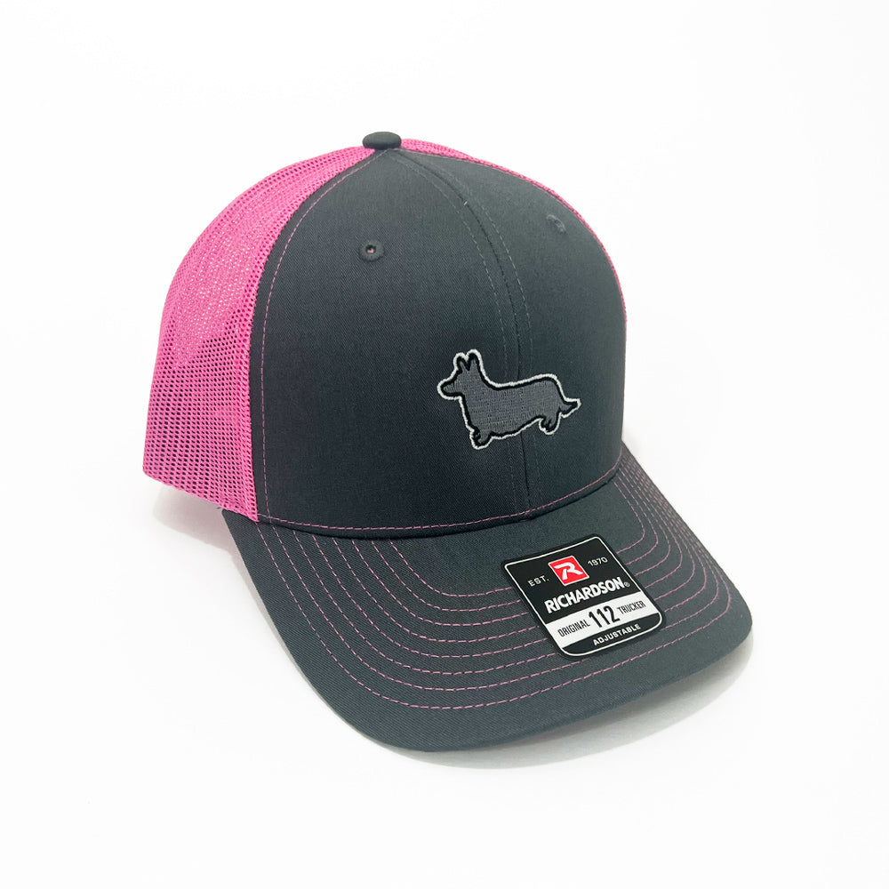 Signature Dark Logo Trucker Hat (Cardigan w/Tail)