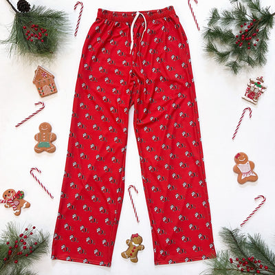 Corgi Mall Santa Unisex Pajama Pants