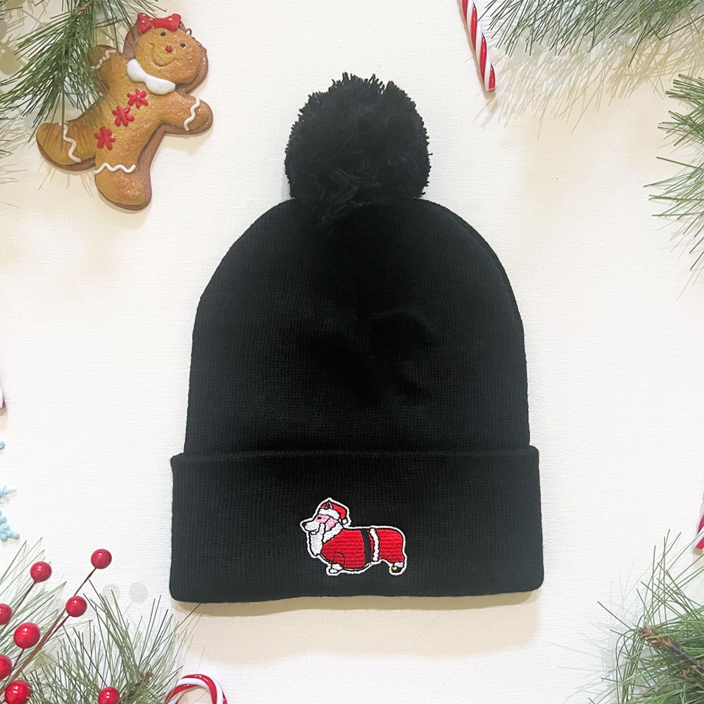 Corgi Mall Santa Pom Beanie (Limited Stock)