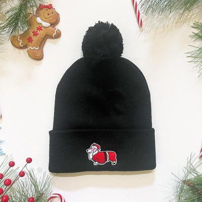 Corgi Mall Santa Pom Beanie (Limited Stock)
