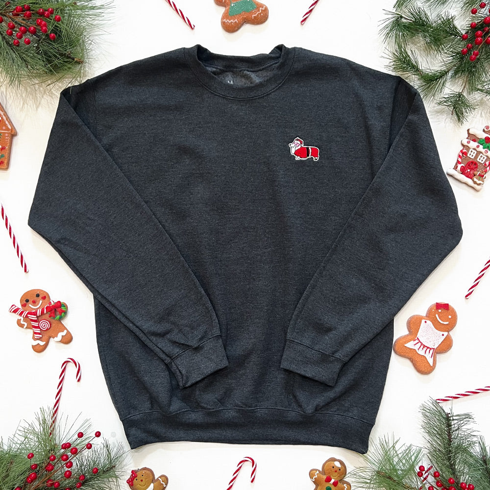 Corgi Mall Santa Sweatshirt (Limited Stock)