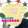 Corgi Mom Varsity Spring Short Sleeve Tee Shirt