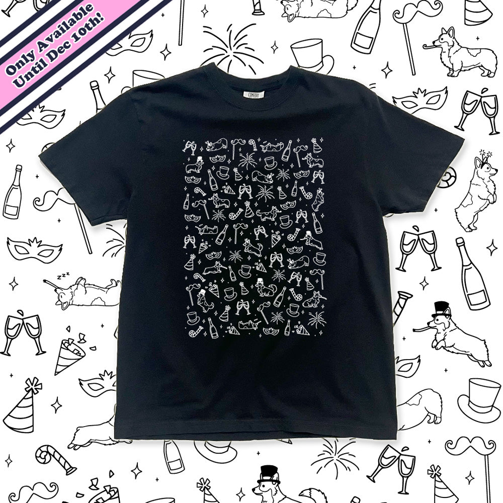 New Year's Eve Party Essentials Short Sleeve Tee Shirt (Limited Release)