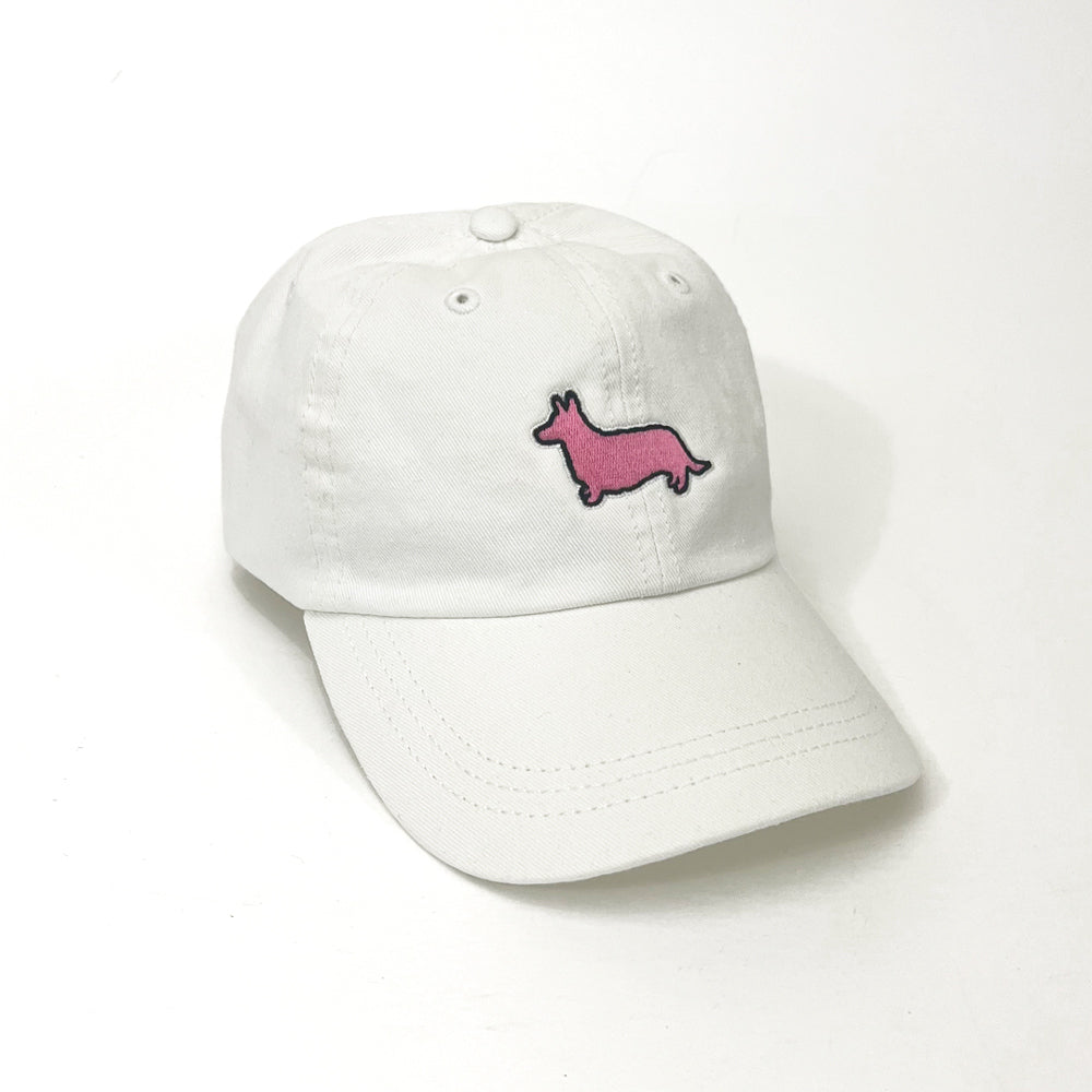 Signature Pink Logo Baseball Hat (Cardigan w/Tail)