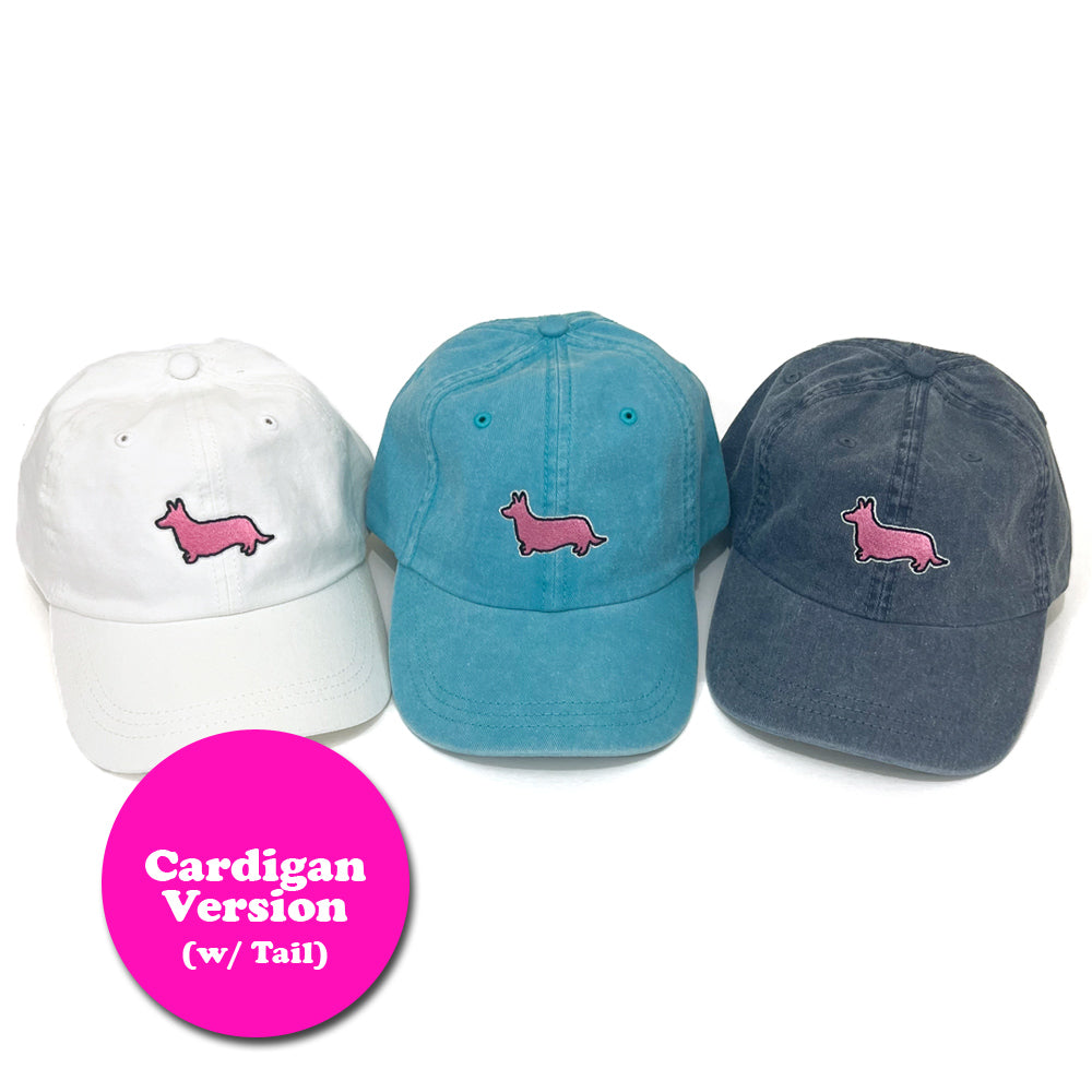 Signature Pink Logo Baseball Hat (Cardigan w/Tail)
