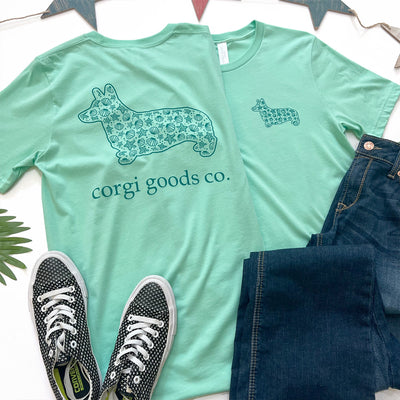 Corgi Goods Seashell Short Sleeve Tee Shirt