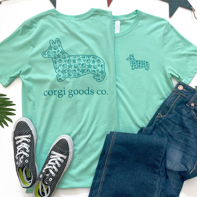 Corgi Goods Seashell Short Sleeve Tee Shirt