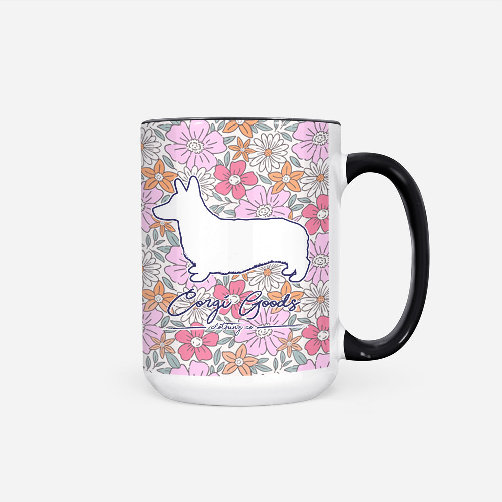 "NEW" CG Signature Series Spring Floral Jumbo Mug