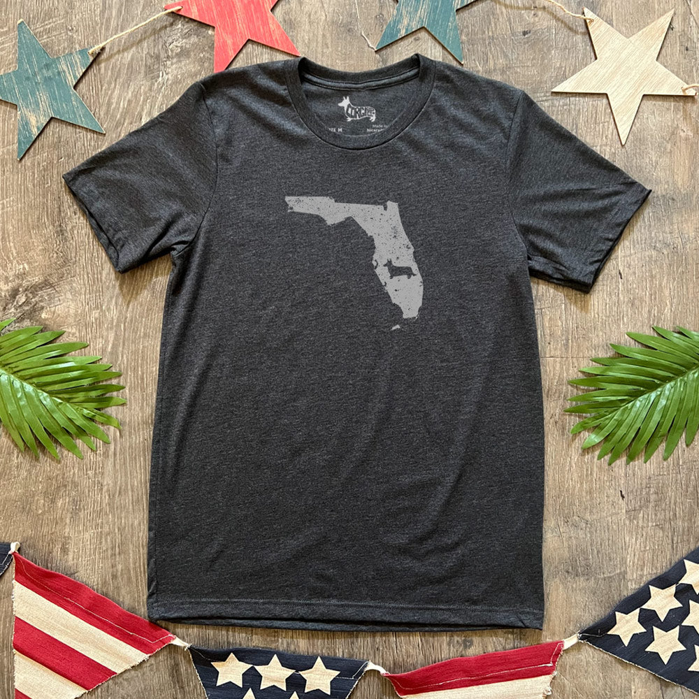 Corgi State Pride Tee Shirt - Cardigan (w/ Tail) (Multiple States A-M)