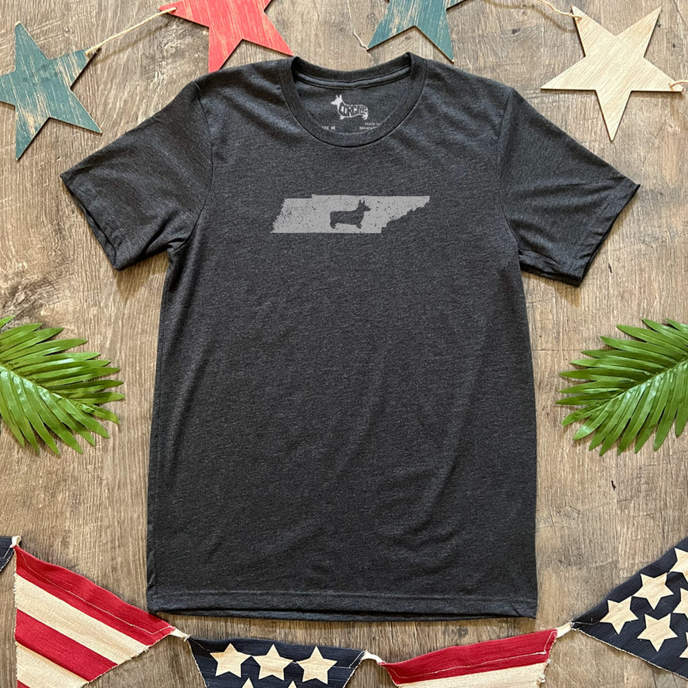 Corgi State Pride Tee Shirt - Pembroke (Multiple States N-Z)