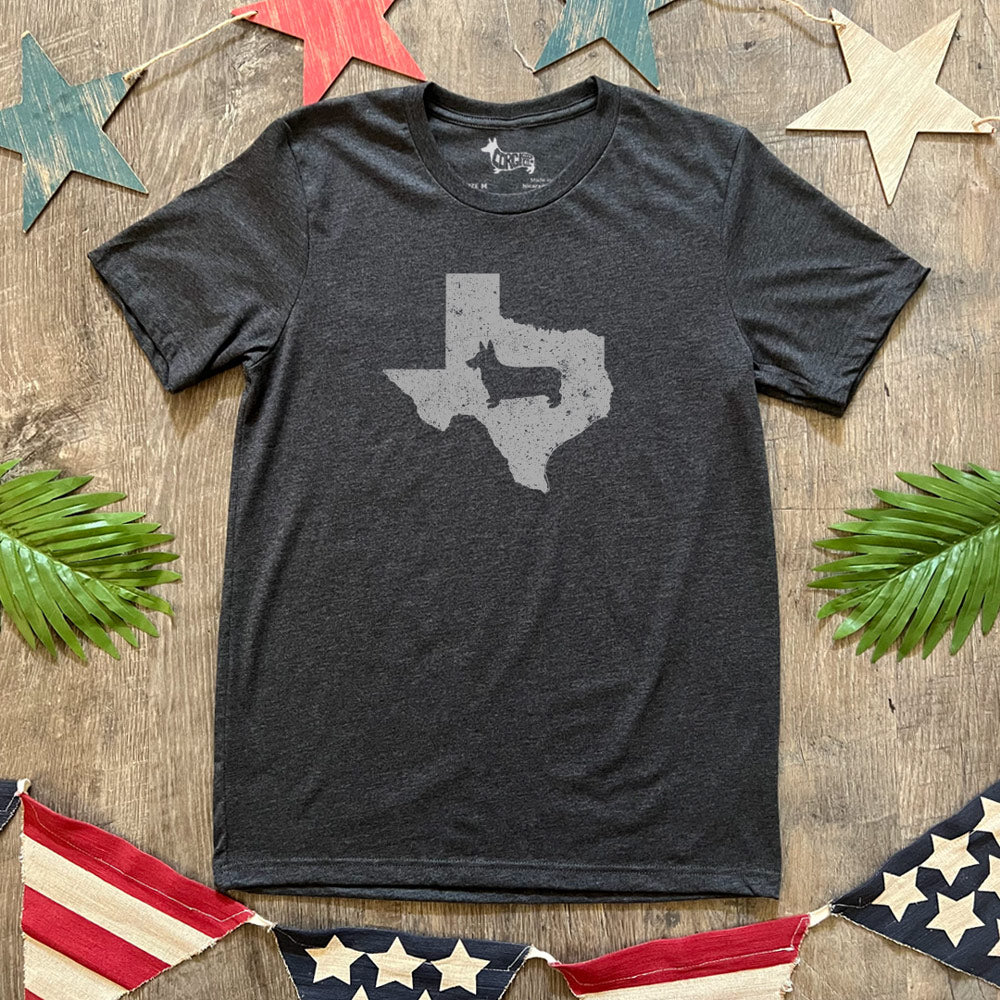 Corgi State Pride Tee Shirt - Pembroke (Multiple States N-Z)