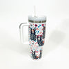 Corgi Sugar Skull 40oz Tumbler (Limited Run)