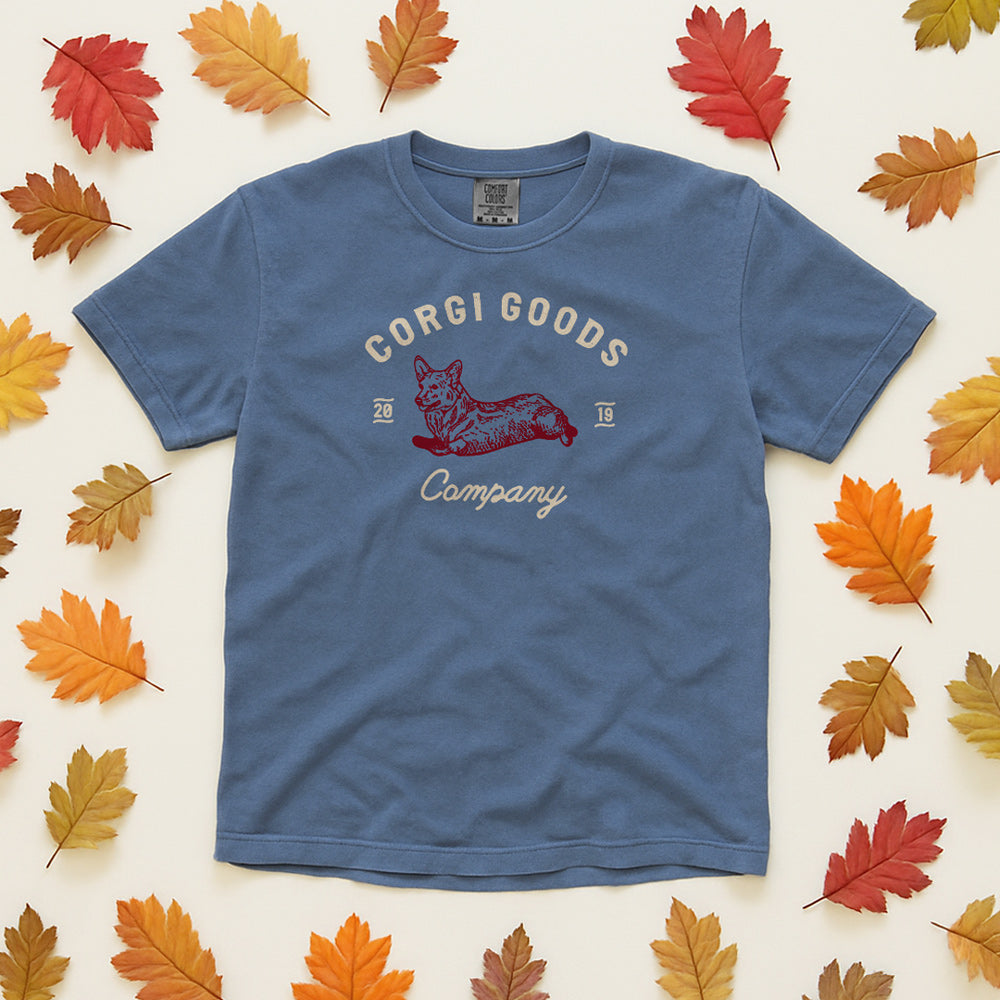 Vintage Stamp Short Sleeve Tee Shirt