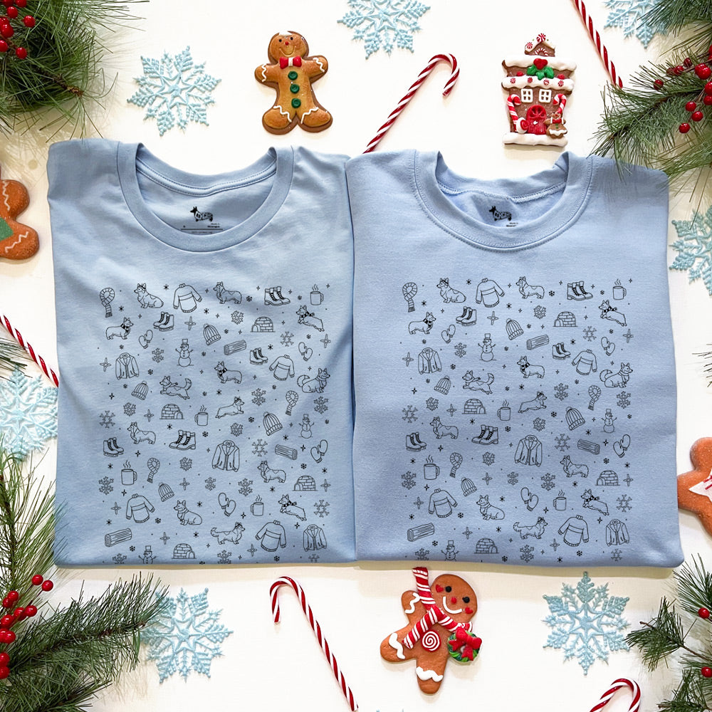 Corgi Winter Wonderland Sweatshirt