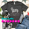 CG Corgi Moo Cow Print Short Sleeve Tee Shirt