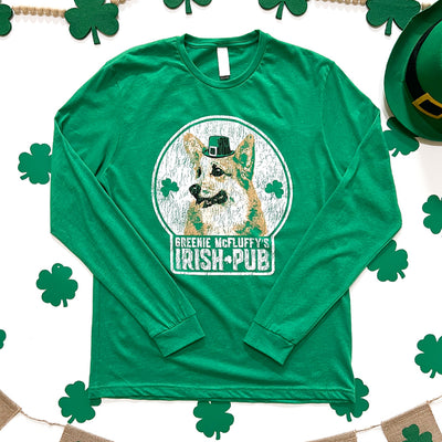 CG Greenie McFluffy's Irish Pub 2025 Long Sleeve Tee