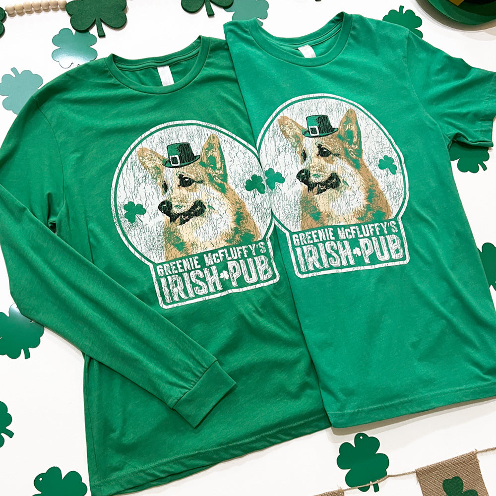 Greenie McFluffy's Irish Pub 2025 Short Sleeve Tee
