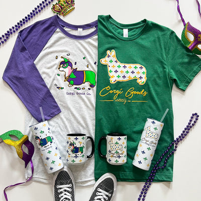 CG Pawty Gras 2025 3/4 Sleeve Tee