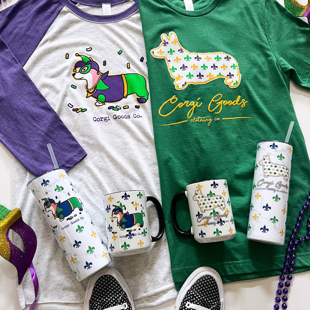 Signature Series Pawty Gras 2025 3/4 Sleeve Tee
