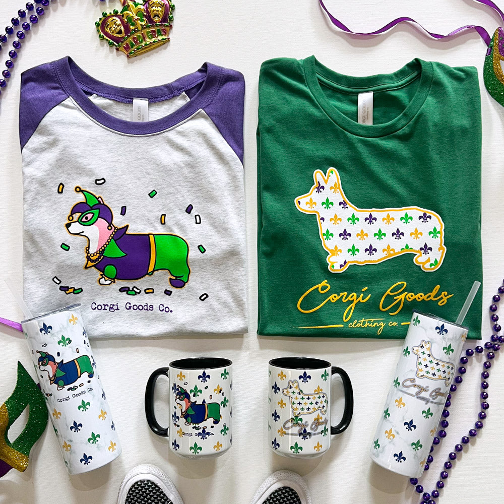 Signature Series Pawty Gras 2025 3/4 Sleeve Tee