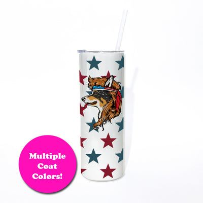 "NEW" CG Okay USA 20oz Skinny Tumbler (Multiple Coats)
