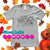 CG Corgi Pumpkin Patch V-Neck Tee Shirt