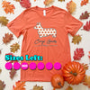 CG Signature Series Pumpkin Print Short Sleeve Tee Shirt