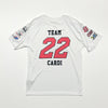 Speedy McFluffy's Racing Team Customizable Activewear Tee Shirt (Cardigan w/ tail - Multiple Coats)