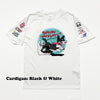 Speedy McFluffy's Racing Team Customizable Activewear Tee Shirt (Cardigan w/ tail - Multiple Coats)