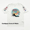 Speedy McFluffy's Racing Team Customizable Activewear Tee Shirt (Cardigan w/ tail - Multiple Coats)