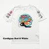 Speedy McFluffy's Racing Team Customizable Activewear Tee Shirt (Cardigan w/ tail - Multiple Coats)
