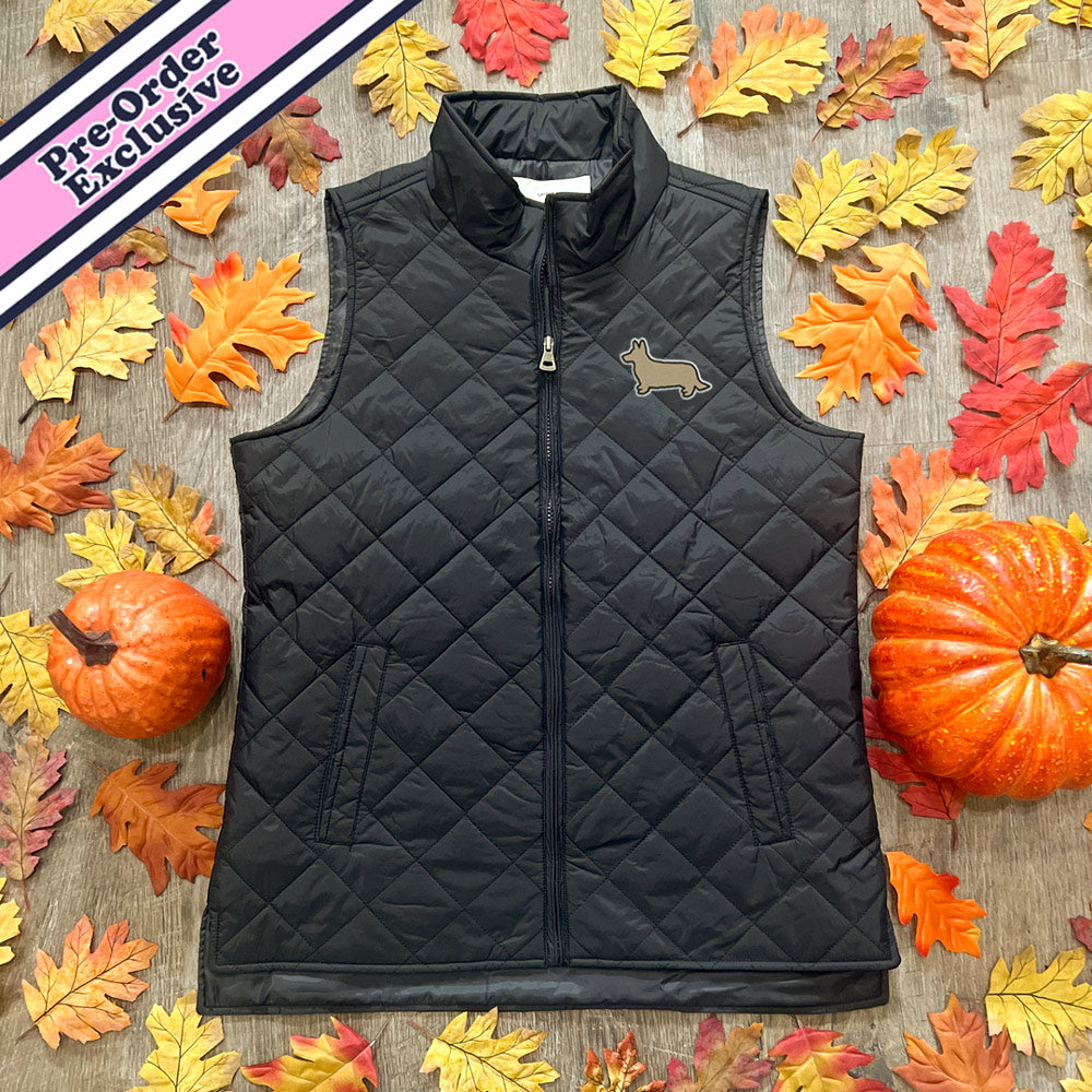Signature Logo Ladies Quilted Puffer Vest (Pre-Order Exclusive - November Delivery)