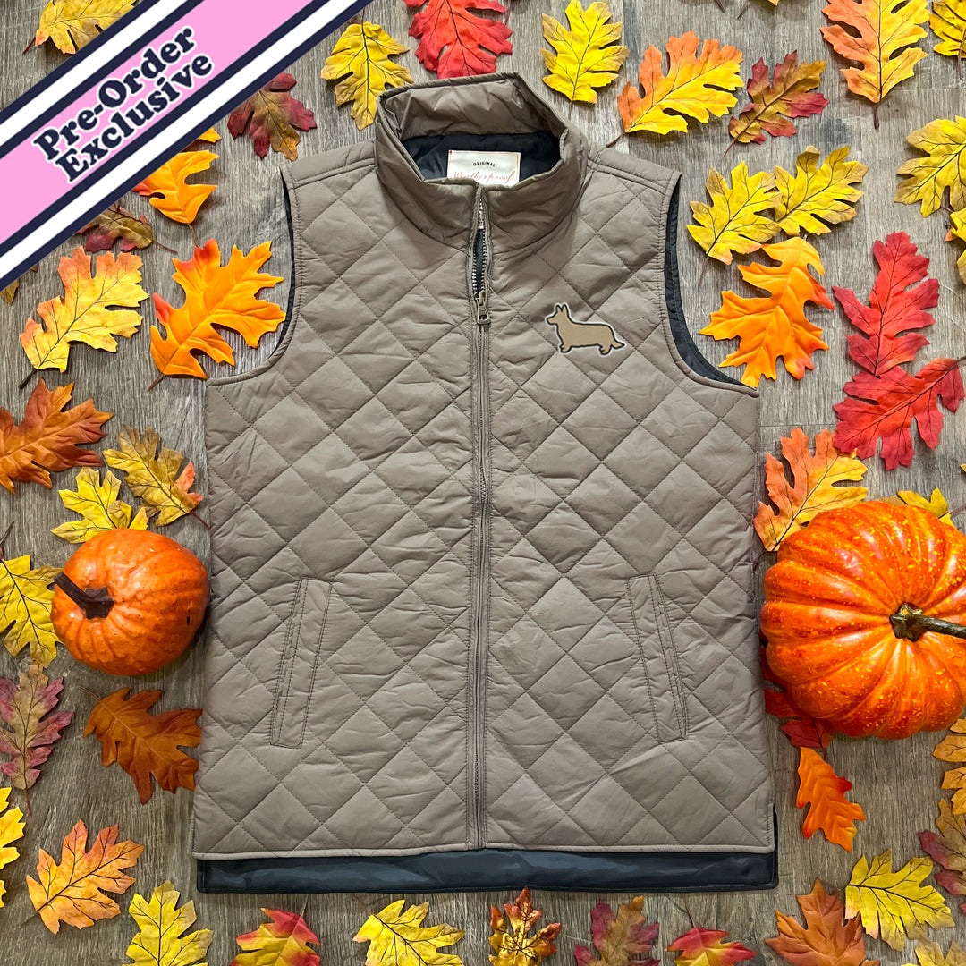 Signature Logo Ladies Quilted Puffer Vest (Pre-Order Exclusive - November Delivery)