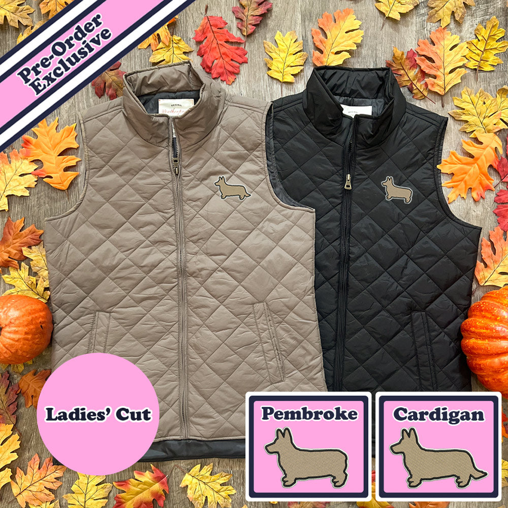 Signature Logo Ladies Quilted Puffer Vest (Pre-Order Exclusive - November Delivery)