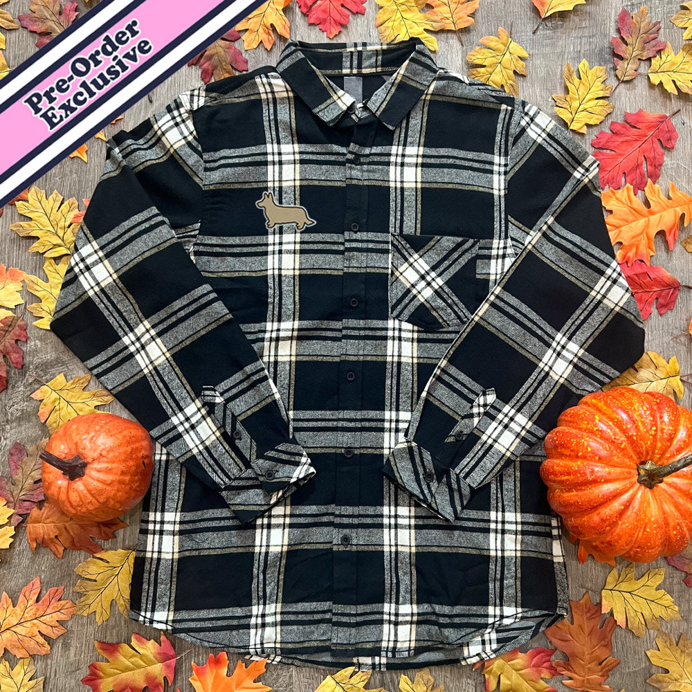 Signature Logo Unisex Flannel Shirt (Pre-Order Exclusive - November Delivery)