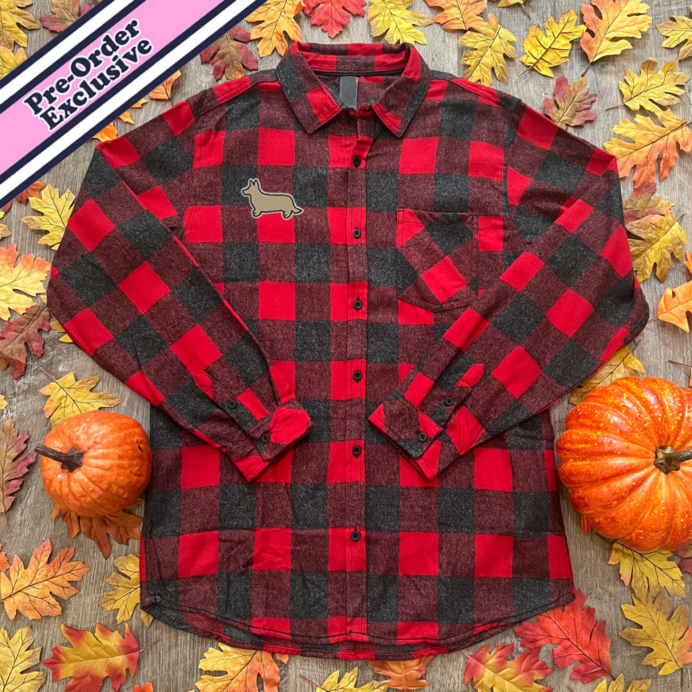Signature Logo Unisex Flannel Shirt (Pre-Order Exclusive - November Delivery)