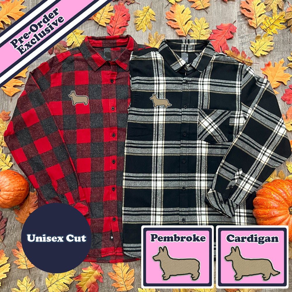 Signature Logo Unisex Flannel Shirt (Pre-Order Exclusive - November Delivery)